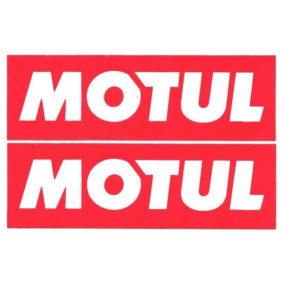 Motul logo sticker for bikes and cars 