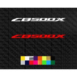 Honda CB500X logo stickers for motorcycles and helmets ( Pair of 2 )