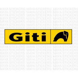 Giti tires logo car stickers