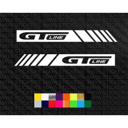 GT Line  sticker suitable for kia and other cars ( Pair of 2 )