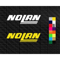 Nolan helmets logo stickers ( Pair of 2 )