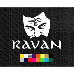 Ravan sticker for cars, motorcycles, laptops and others