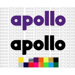 Apollo tyres logo decal stickers for cars and bikes