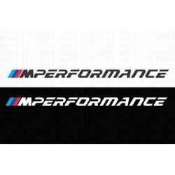 BMW M performance logo decal stickers for cars ( Pair of 2 )