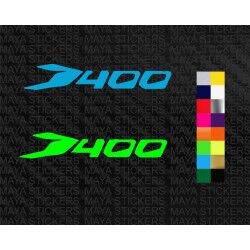 D400 - Dominar 400 logo bike sticker
