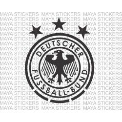 Deutscher Fussball-Bund Germany national football team logo decal
