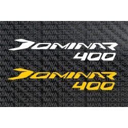Dominar 400 logo decal stickers for Bajaj dominar and helmets