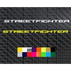 Ducati streetfighter logo sticker for motorcycles and helmets