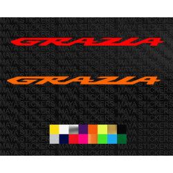 Honda Grazia logo stickers ( Pair of 2 )