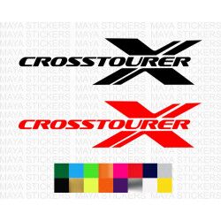 Honda crosstourer logo bike stickers ( Pair of 2 )