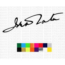 JRD tata Signature sticker for all Tata Cars