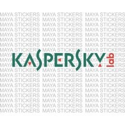 Kaspersky Lab logo decal sticker for cars, bikes, laptops