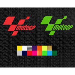 Motogp logo stickers for motorcycles, helmets and cars