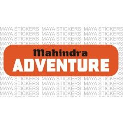 Mahindra adventure logo stickers for Thar, Scorpio, Bolero, XUV