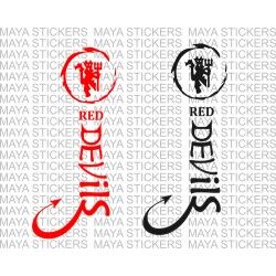 Manchester United Red devils unique design decal sticker