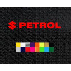 Petrol fuel cap sticker for Suzuki Cars