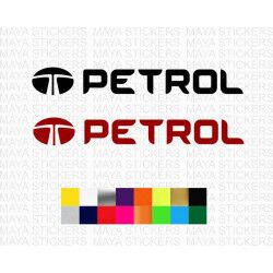 Petrol fuel cap stickers for TATA cars