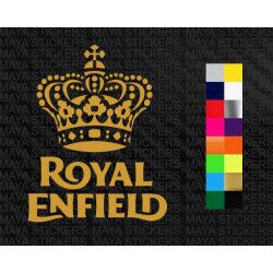 Royal Enfield crown design stickers for all RE motorcycles