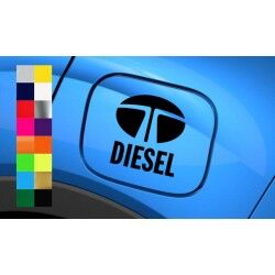 Diesel fuel cap sticker for TATA car and SUVs